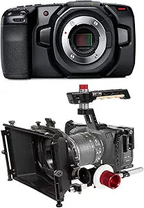 Blackmagic Design Pocket Cinema 4K Camera with Shape Cage Kit