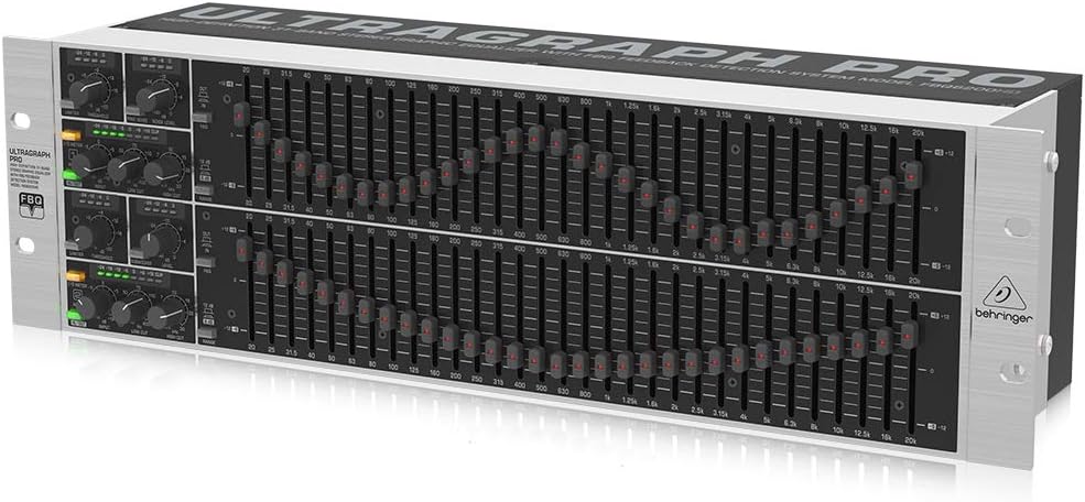 Behringer FBQ6200HD ULTRAGRAPH PRO 31-Band Stereo Equalizer