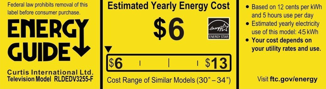 RCA RLDEDV3289 32" 1080P LED TV with DVD Player (Refurbished)