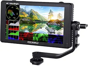 FEELWORLD LUT6 6" 2600nits 4K HDMI Camera Monitor
