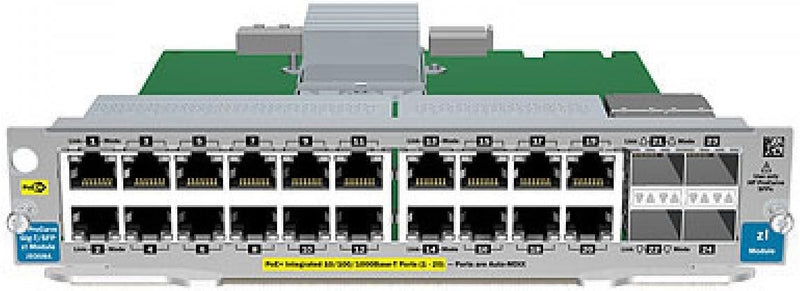 HP J9548A 20-Port Gigabit Ethernet SFP+ Expansion Module — main product image