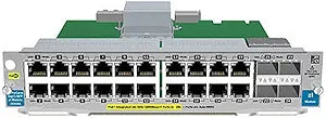 HP J9536A 20-Port Gig-t PoE+/2-Port SFP+ v2 Module — main product image