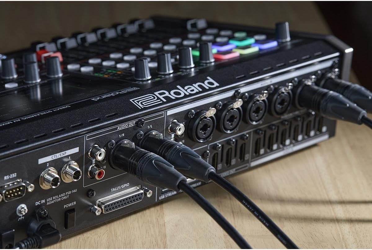 Roland VR-6HD - Direct Streaming AV Mixer, Portable Livestream Hub