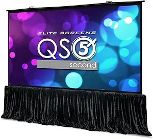 Elite Screens QS150HD 150-Inch Portable Pull Up Projector Screen — main product image