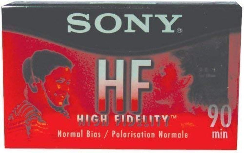 Sony SONC90HFR Standard 90 Min Cassette Tape — main product image