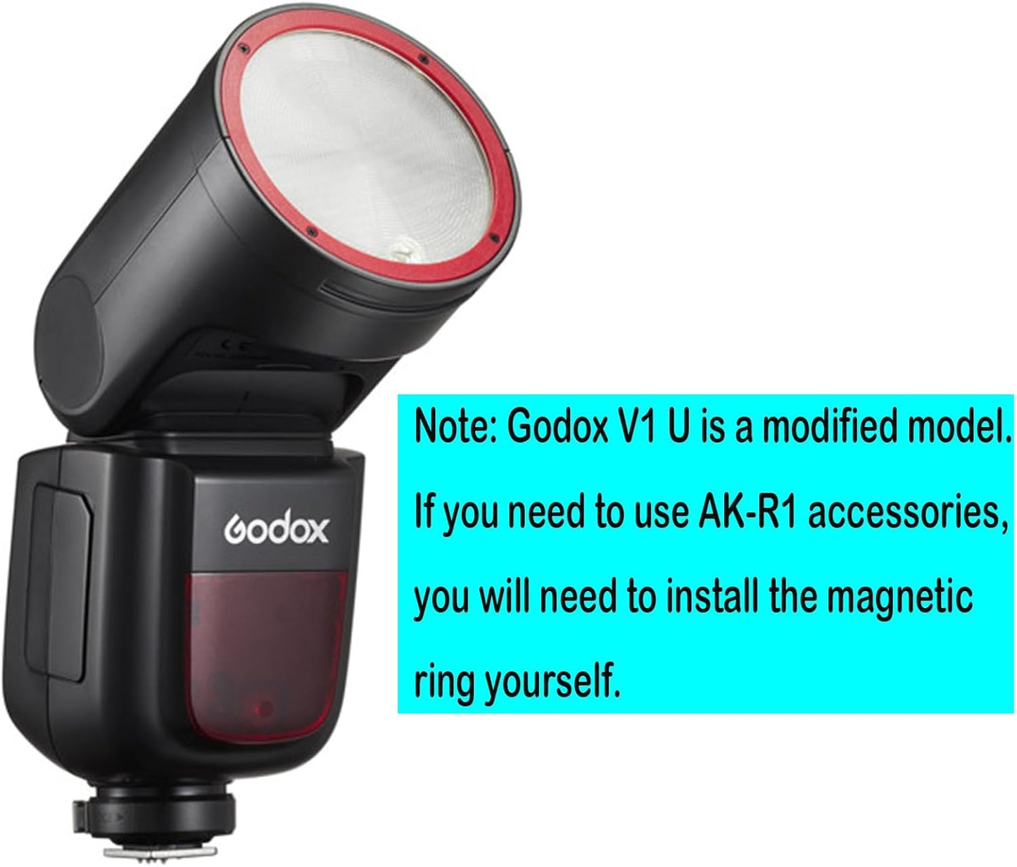 Godox V1C 76Ws TTL Round Head Flash for Canon