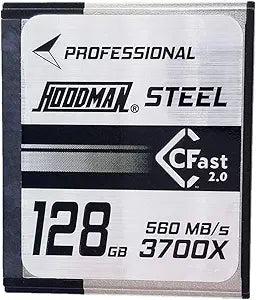 Hoodman D181091 Steel CFast 2.0 128GB Memory Card