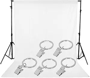 Neewer 90082299@@##1 6x9ft Muslin Backdrop Clamps