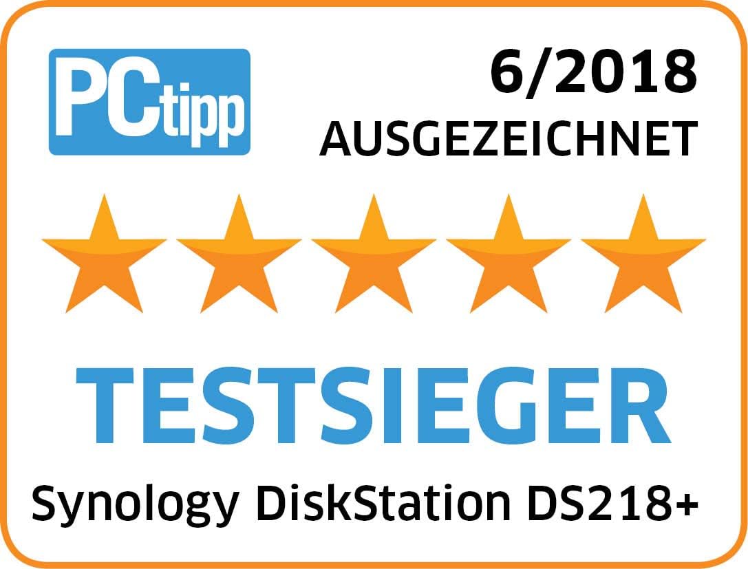 Synology DS218+ 2-Bay NAS Enclosure (Diskless)