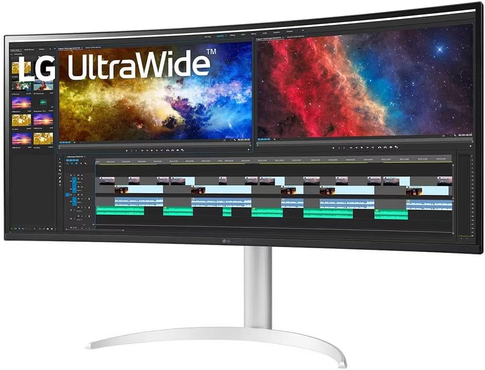LG 38BP85C-W 37.5" QHD+ UltraWide Curved Monitor