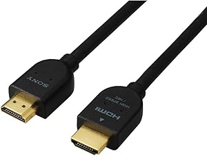Sony DLCHE50P High-Speed Round HDMI Cable