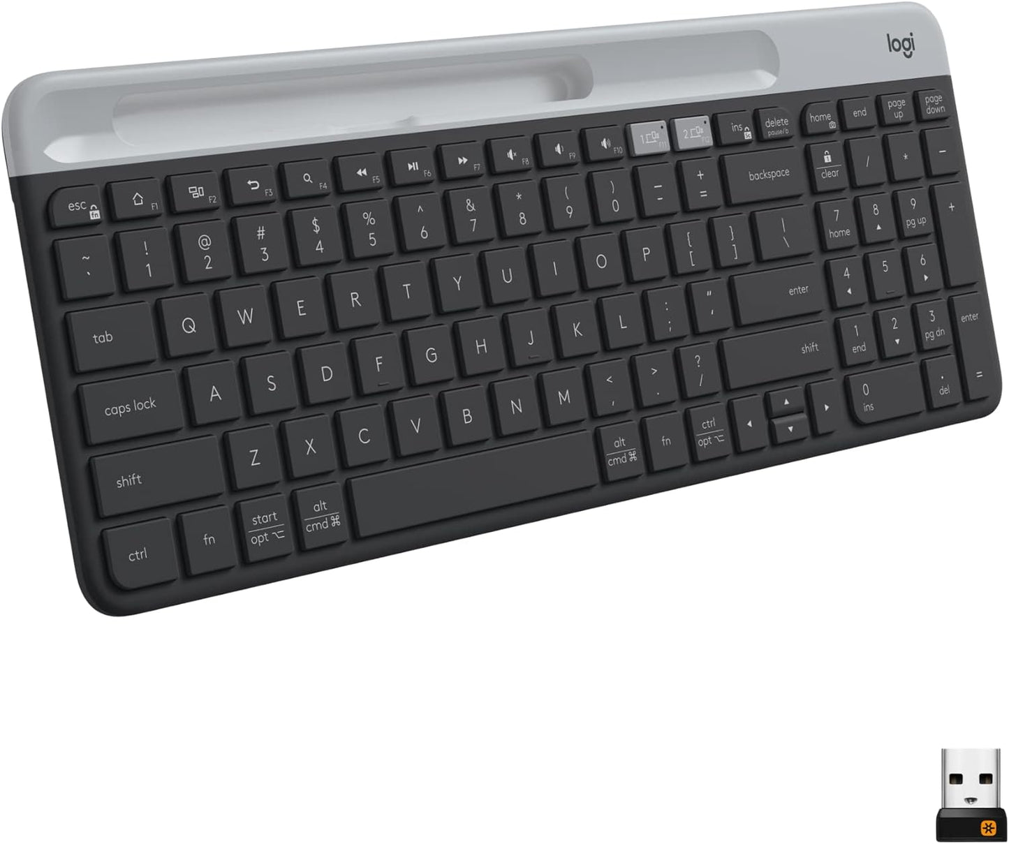 Logitech 920-011479 K585 Multi-Device Slim Wireless Keyboard