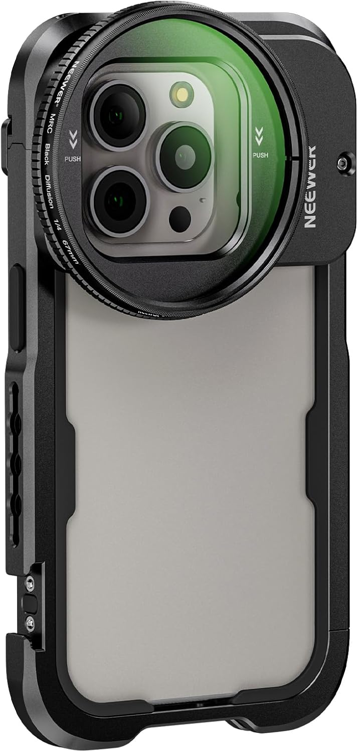 Neewer 90100993 Pro iPhone 15 Video Cage Kit