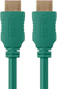 Monoprice 103950 High-Speed HDMI Cable 3 Feet Green — main product image