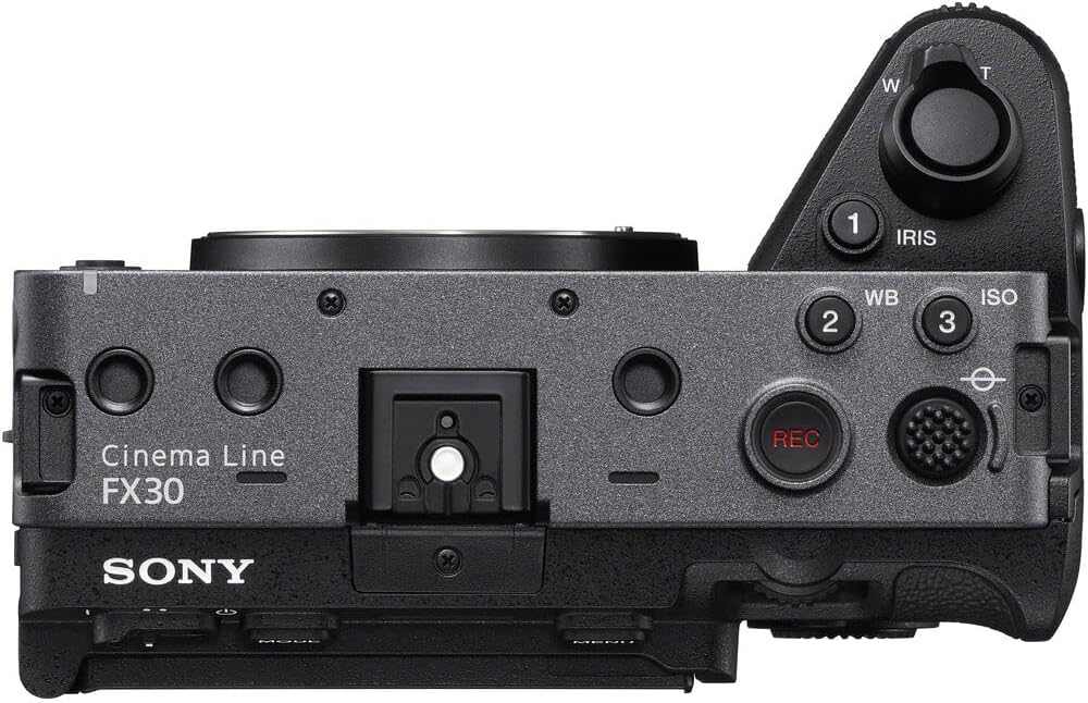 Sony ILME-FX30B FX30 Digital Cinema Camera with 11mm Lens, 64GB Card and More