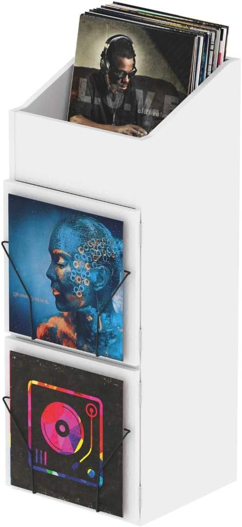 Glorious AMS-RECORD-DOOR-WHT White Record Box Display Door