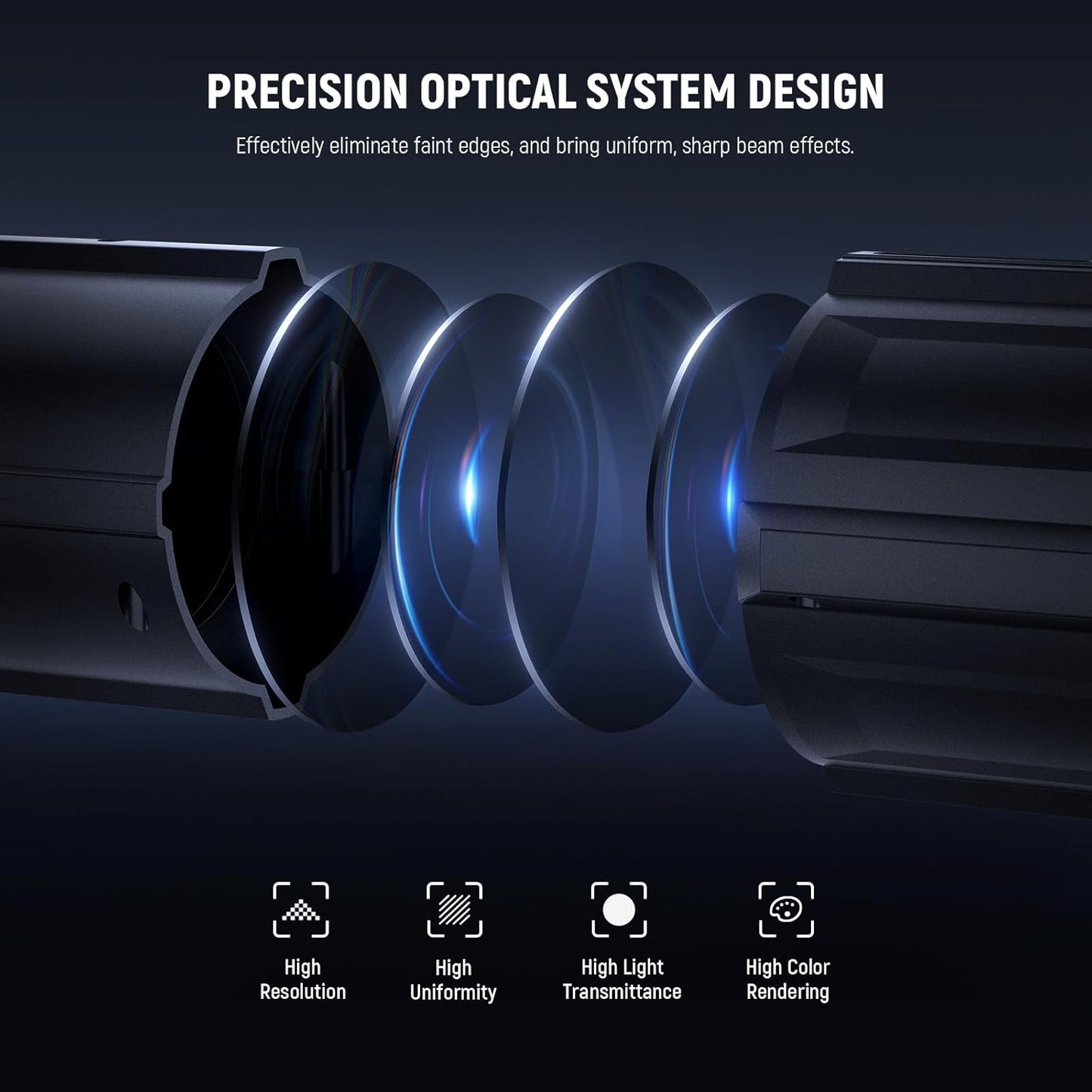 Neewer 10105044 Spotlight Snoot for MS Series LED Light