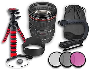 Canon 33-LENSKIT8-24-105isusm-031716 EF 24-105mm Lens Bundle