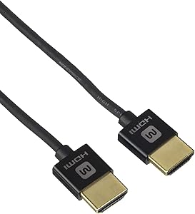Monoprice High Speed HDMI Cable 3ft, 3-Pack, Ultra Slim 4K@60Hz
