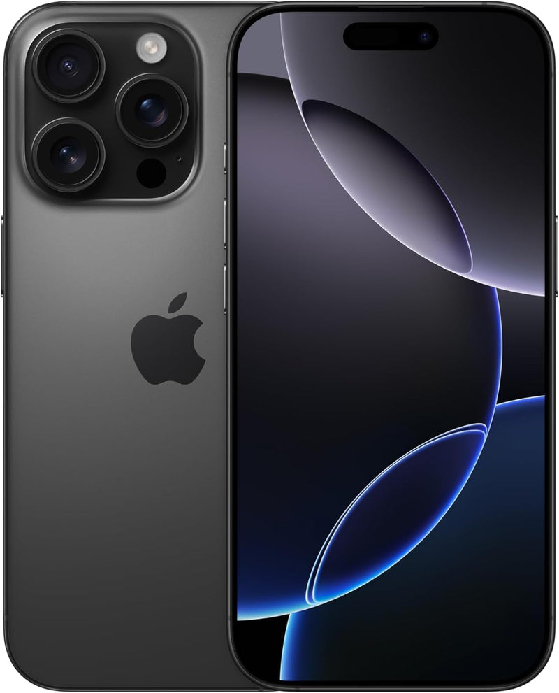 Apple A3084 iPhone 16 Pro Max 256GB Black Titanium Unlocked Renewed Premium — main product image