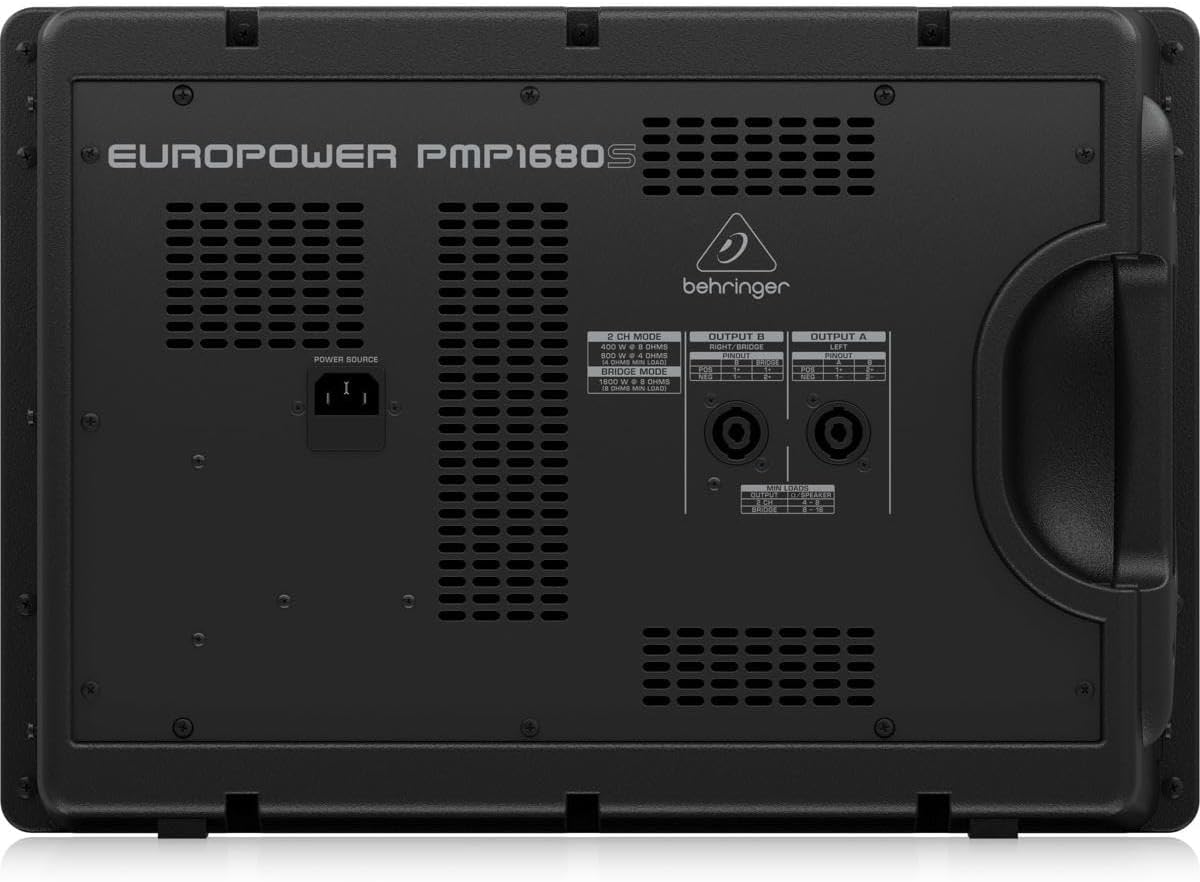 Behringer PMP1680S Europower 1600W 10-Channel Mixer