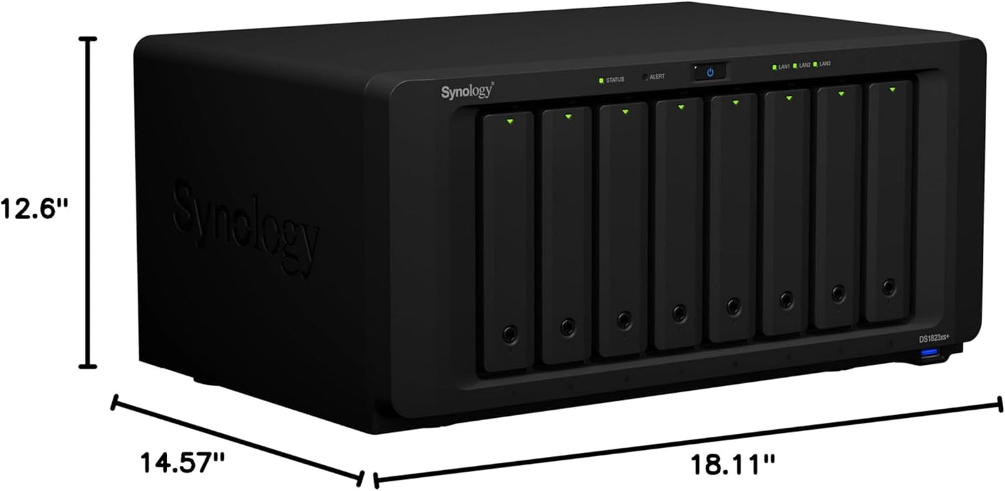 Synology DS1823xs+ 8-Bay DiskStation NAS (Diskless)
