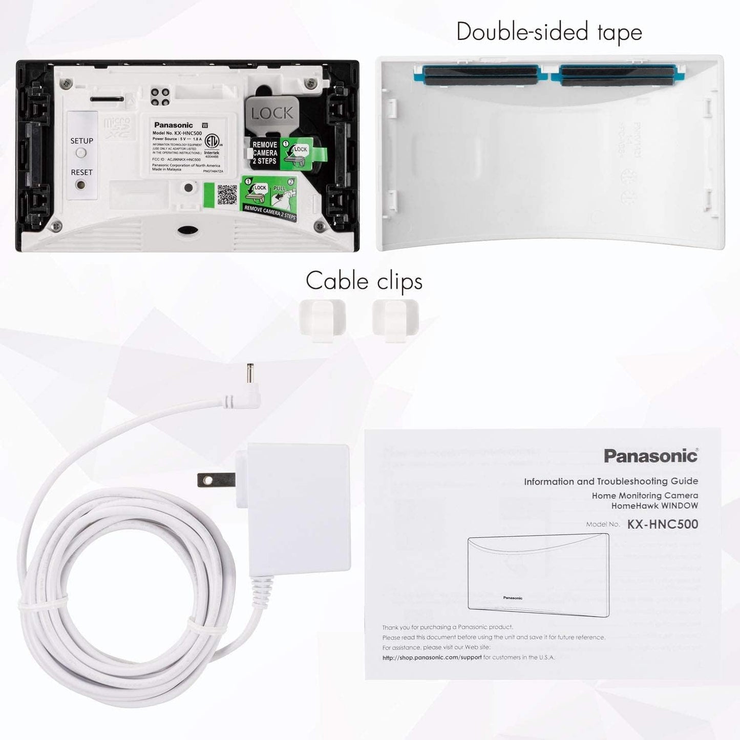 Panasonic KX-HNC500W HomeHawk Window Monitoring Camera