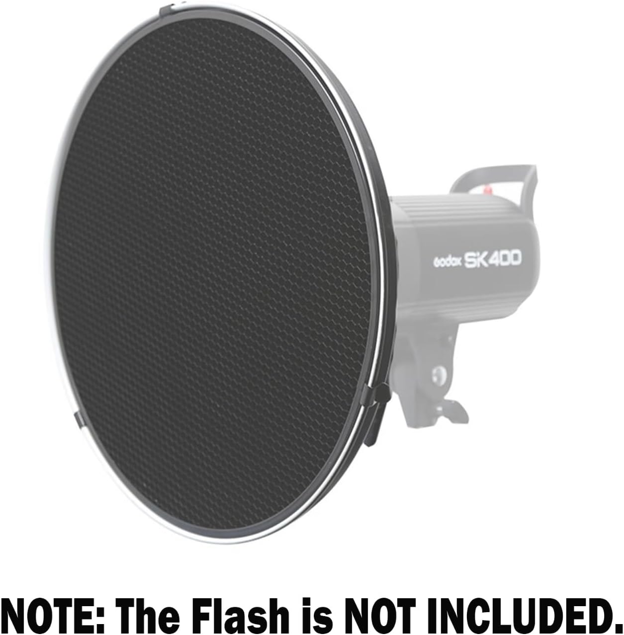 Godox 16.5" Silver Beauty Dish - Bowens Mount - Portrait