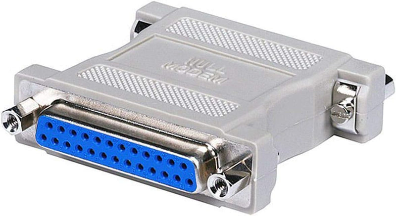 Monoprice 101140 DB25 F/F Null Modem Adaptor — main product image