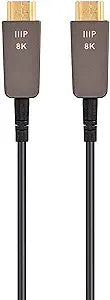 Monoprice 138627 30ft 8K SlimRun HDMI Fiber Optic Cable