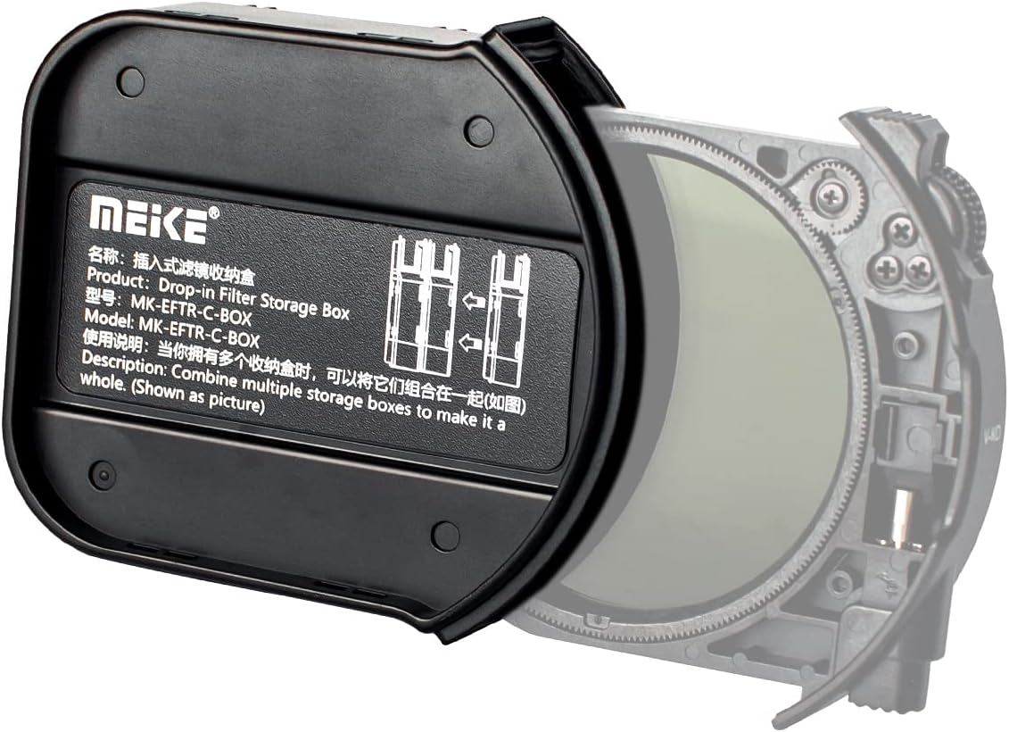 Meike MK-EFTR-C-BOX Filter Storage - 4 Drop-in Filters