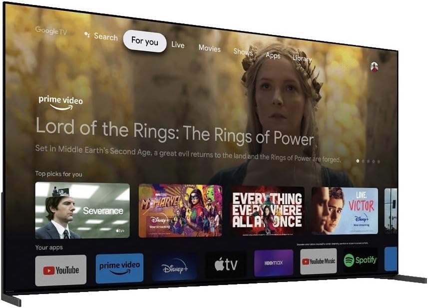 Sony XR55A95L 55" BRAVIA XR QD-OLED 4K Google TV