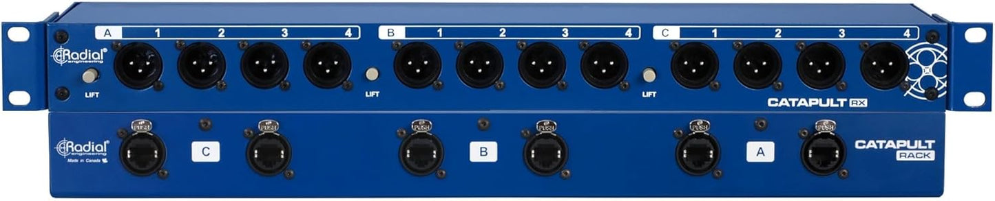 Radial Engineering R800 8040 00 Catapult RX 12-Channel Analog Snake