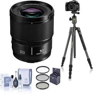 Panasonic LUMIX S 50mm f/1.8 Lens Bundle - Leica L Mount — main product image