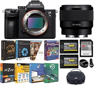Sony Alpha a7 III Mirrorless Camera 50mm Lens Kit