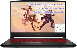 MSI GF66 Katana RTX 3060 144Hz Gaming Laptop — main product image