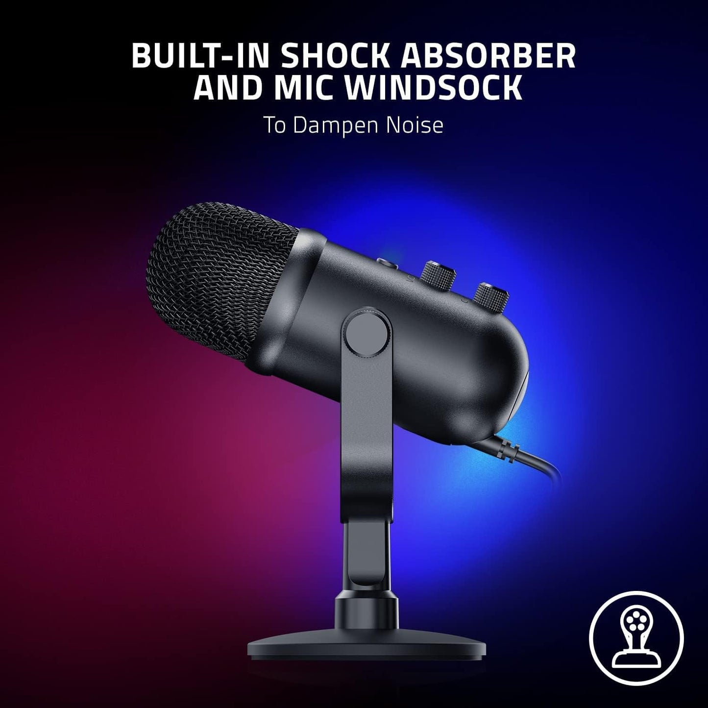 Razer RZ19-04040100-R3U1 Seiren V2 Pro USB Streaming Microphone