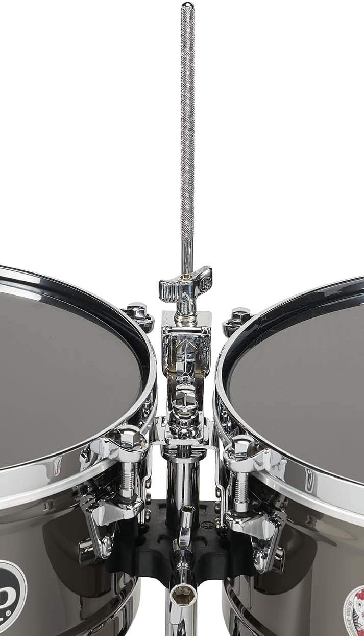 Latin Percussion LP1415-KP Karl Perazzo Black Nickel Timbales