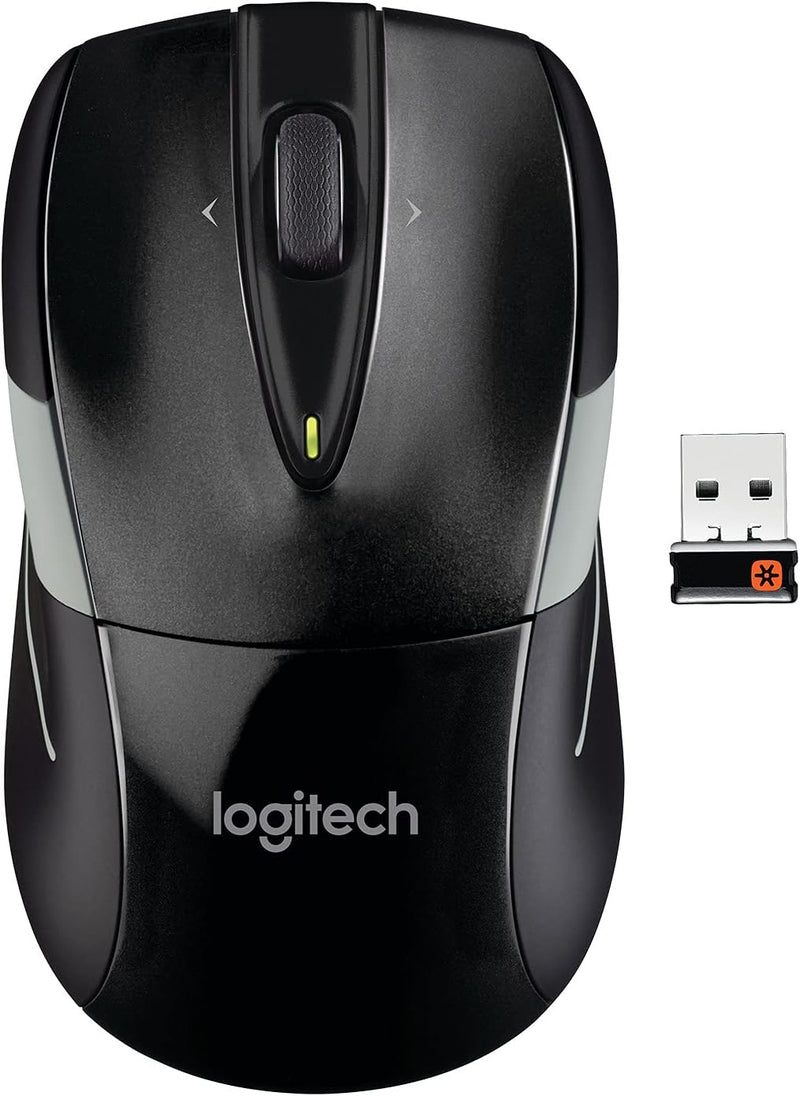Logitech 910-002696 M525 Wireless Mouse Black/Gray — main product image
