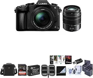 Panasonic DMC-G85 Lumix Mirrorless Camera 12-60mm Lens Bundle