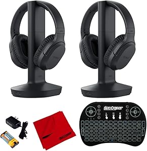 Sony E2SNWHRF400K RF400 Wireless Home Theater Headphones 2-Pack