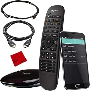 Logitech E1LOGHRMCOMP Harmony Companion Universal Remote Bundle