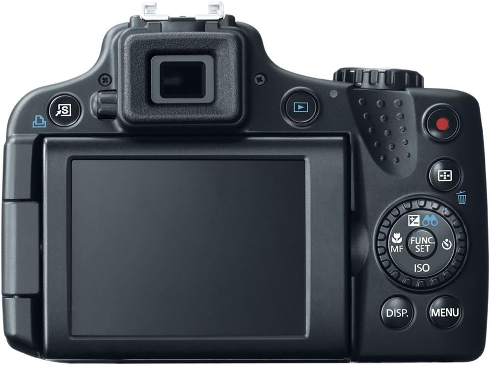 Canon 6352B001 PowerShot SX50 HS 12MP Digital Camera Black Renewed