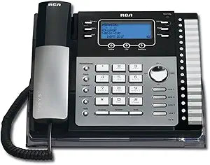 RCA 25424RE1 4-Line Expandable Speakerphone System Silver