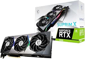 MSI RTX 3080 SUPRIM X 10G Graphics Card — main product image