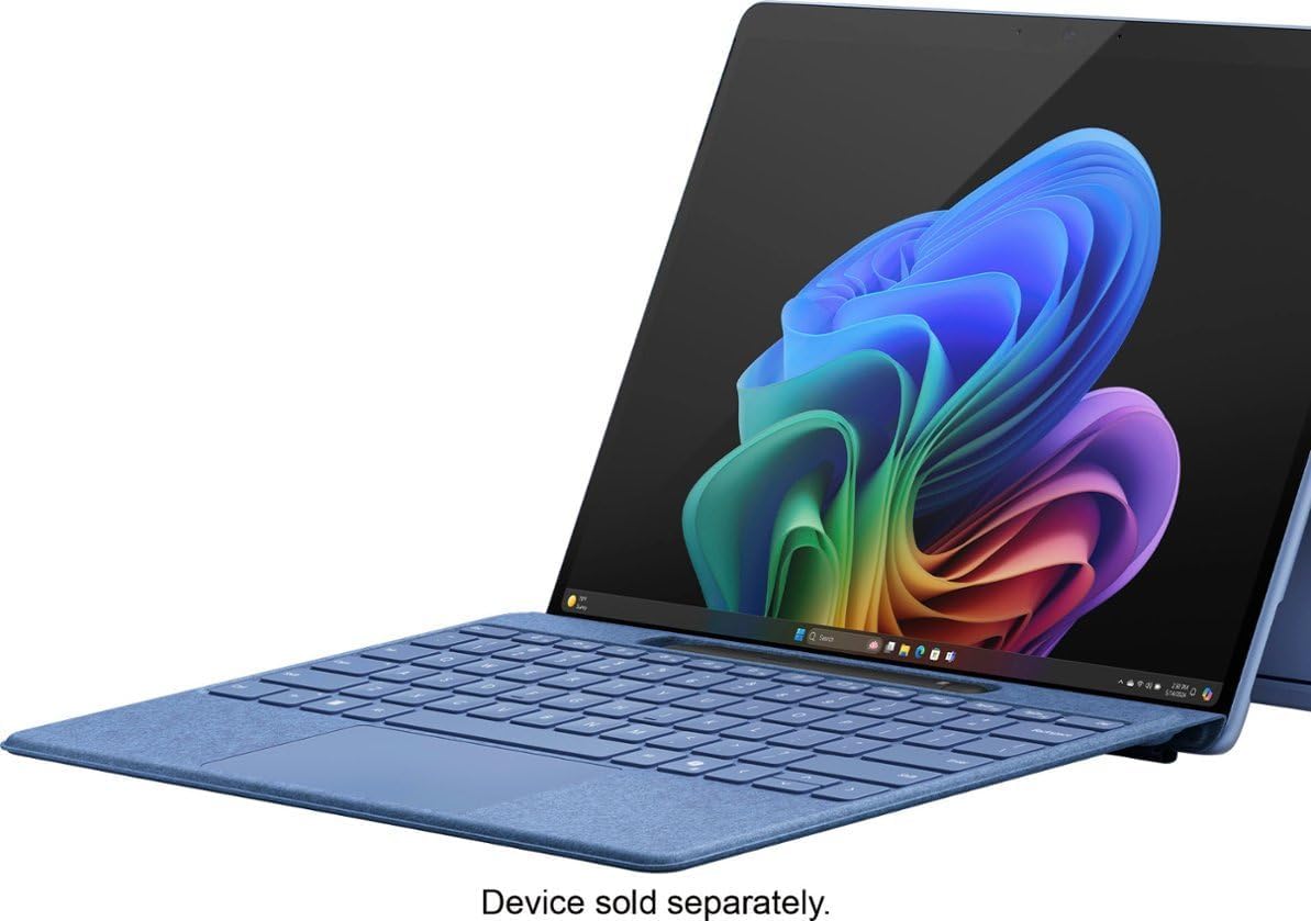 Microsoft 8YU-00024 Surface Pro Flex Keyboard with Slim Pen, Sapphire