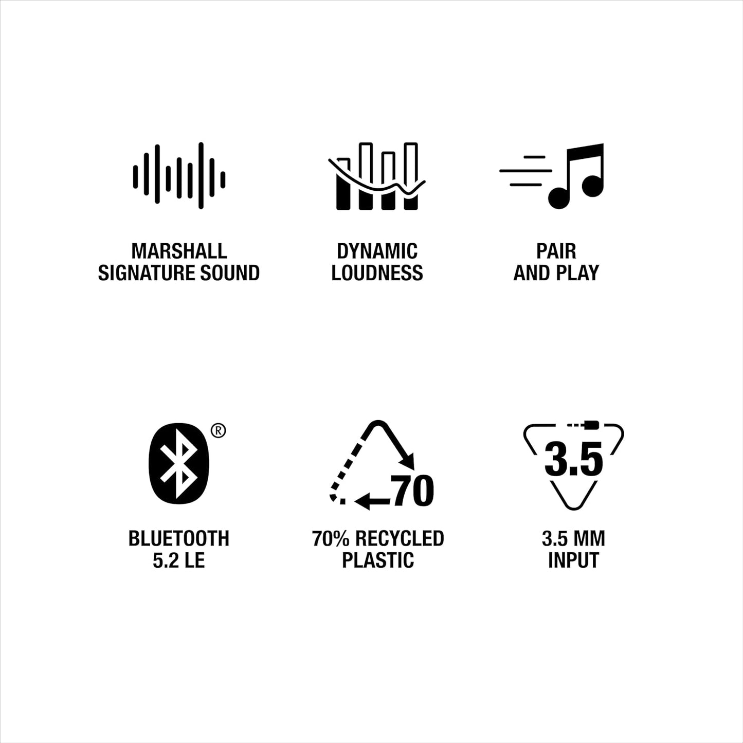 Marshall 1006009 Acton III Bluetooth Speaker, Cream