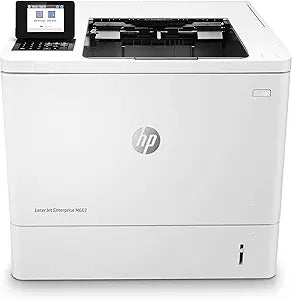HP M607 n LaserJet Enterprise Monochrome Laser Printer