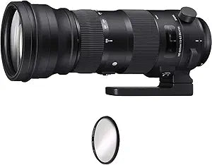 Sigma 150-600mm f/5-6.3 Nikon Lens + UV Filter