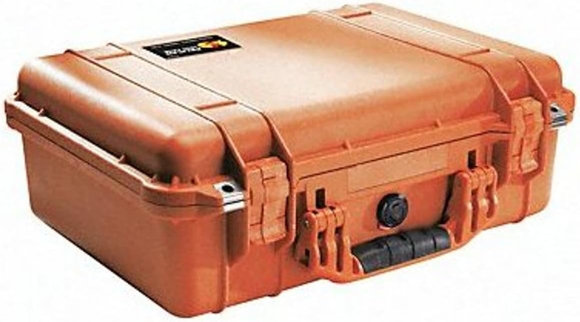 Pelican 1500-001-150 Case - No Foam - Orange